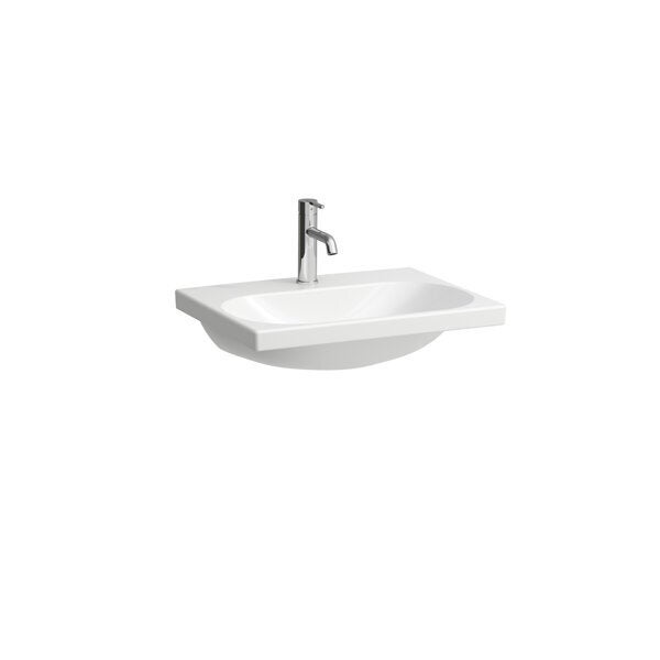 Lavabo Ovale VitrA S20 Bianco - 52x39cm, Senza Foro Rubinetto, Design Sottopiano - Foto 4