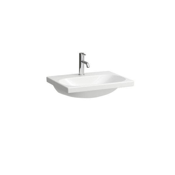 Lavabo Ovale VitrA S20 Bianco - 52x39cm, Senza Foro Rubinetto, Design Sottopiano - Foto 4