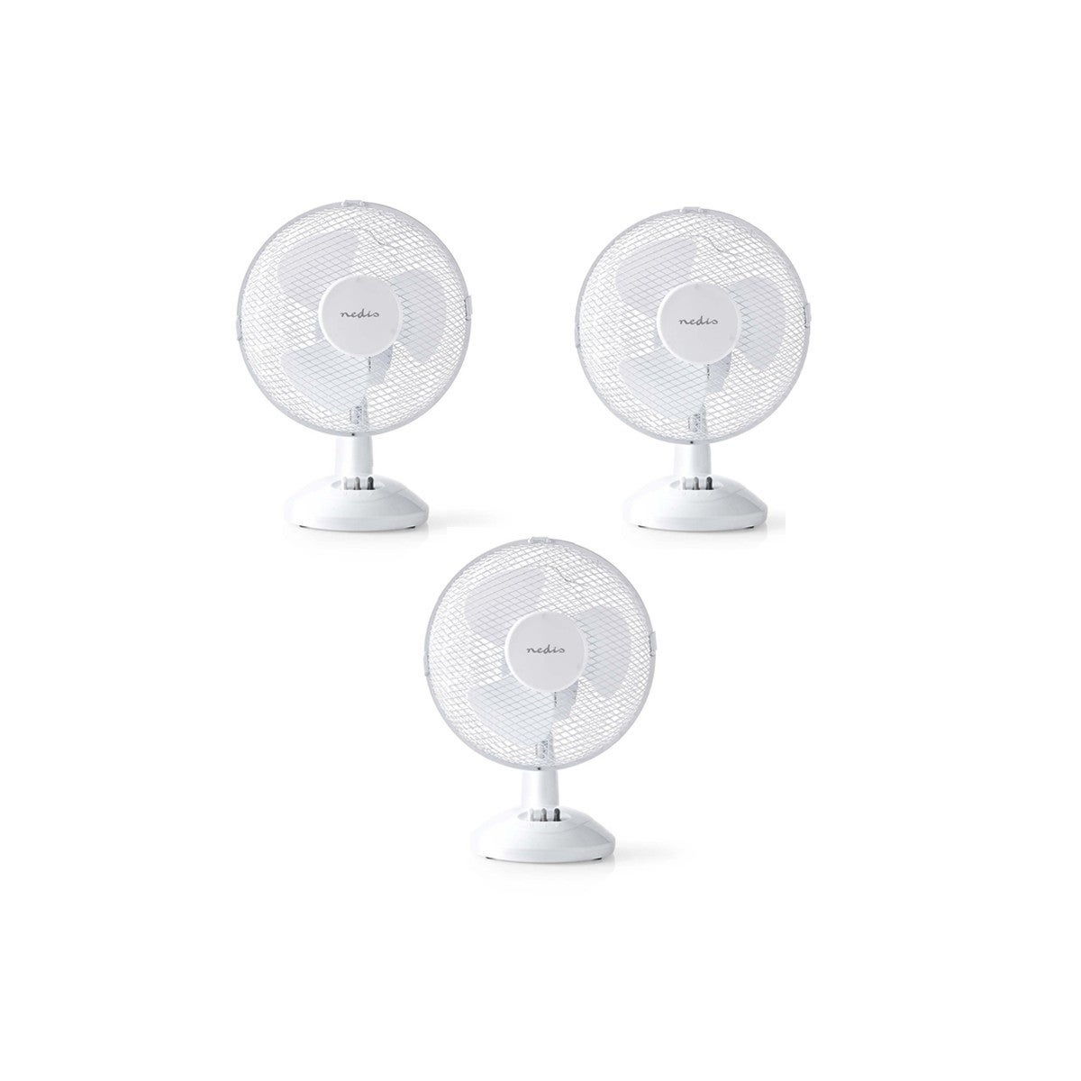 Ventilateur De Table 23 Cm - Blanc - Neuf - Promotion à 19,99€