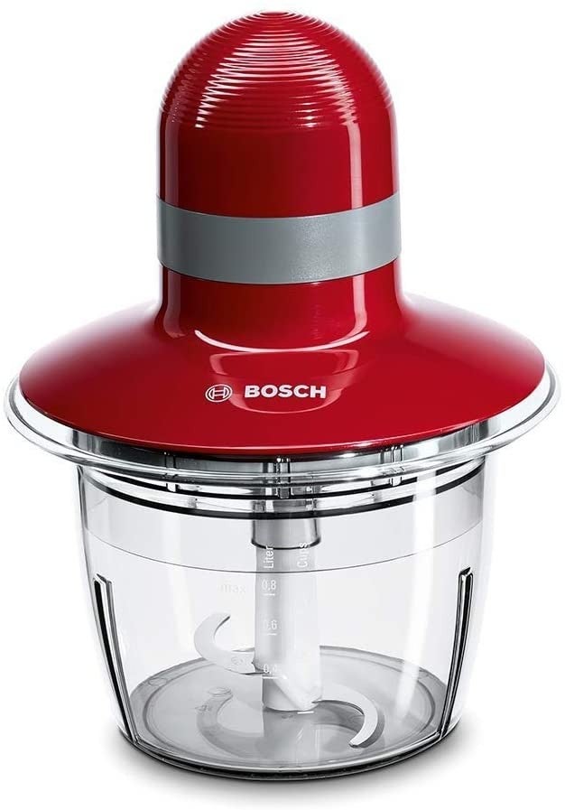 Mini siekacz Bosch MMR08R2 0,8L 400W Czerwono-szary - 7