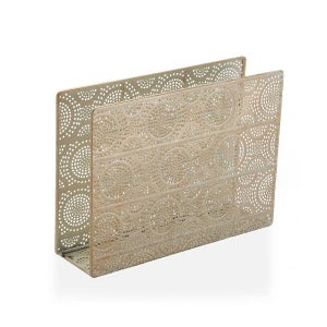 Relaxdays Porte-Revue Eichhornia 3 Compartiments - Panier Magazines Naturel H34 X L34 X P20 Cm