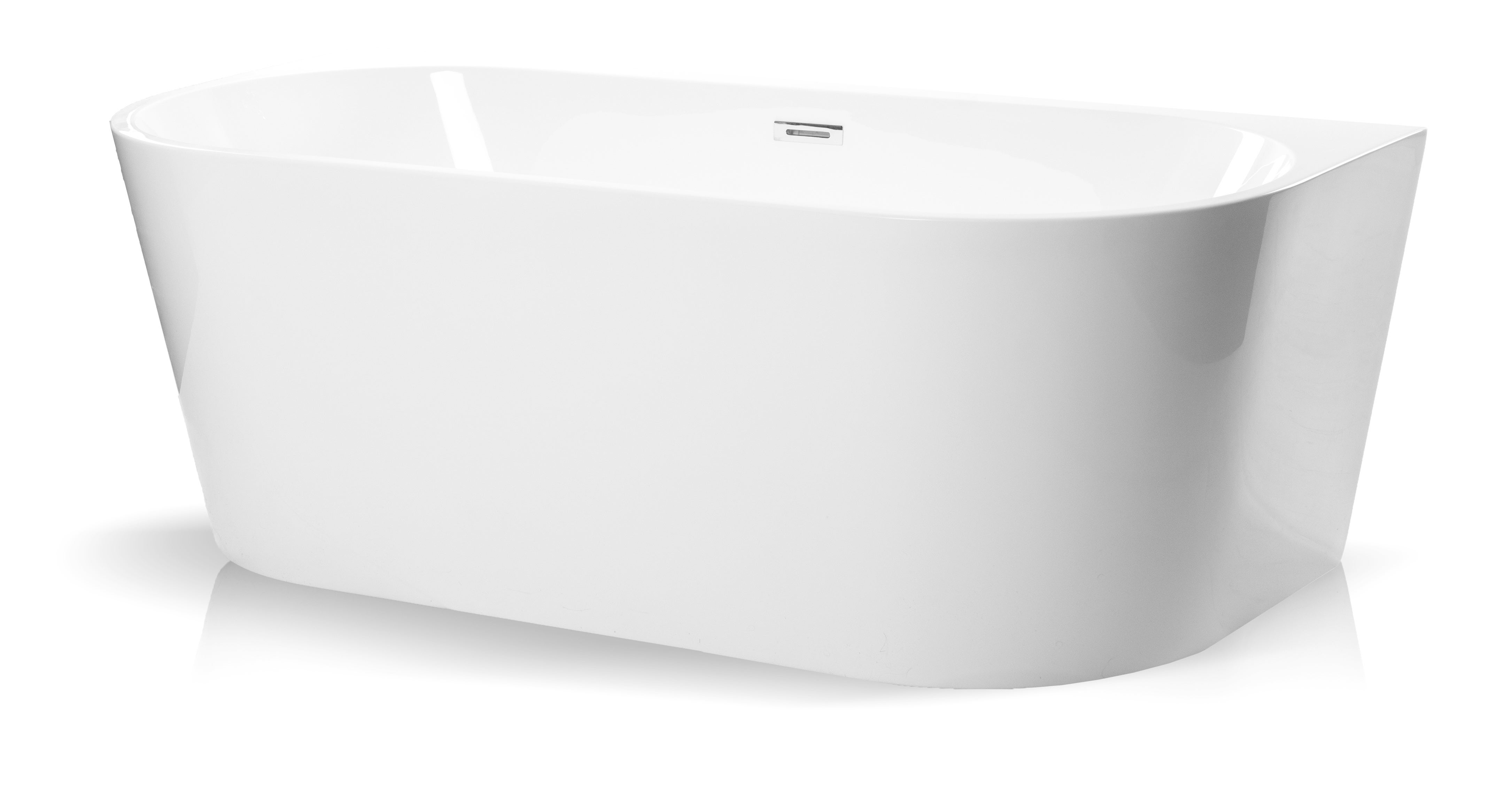 Wanna wolnostojąca przyścienna 180 x 80 Corsica ze srebrnymi dodatkami