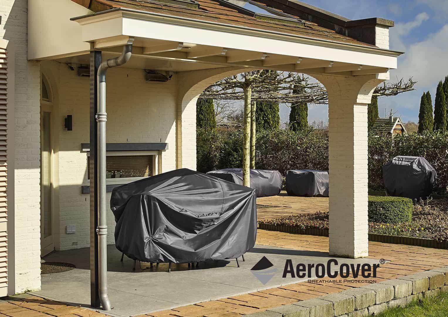 Housse de protection pour parasols déportés 4x3 m - 9