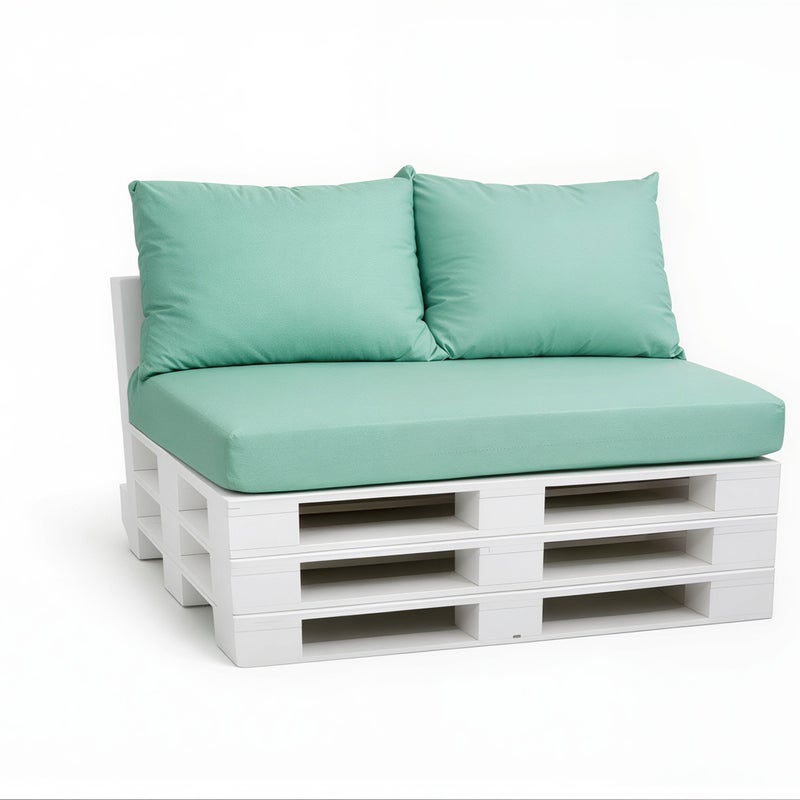 Poduszka ogrodowa na huśtawkę 150x60x50cm poduszka na meble ogrodowe limonka, poduszka na balkon taras, poducha ogrodowa na ławkę