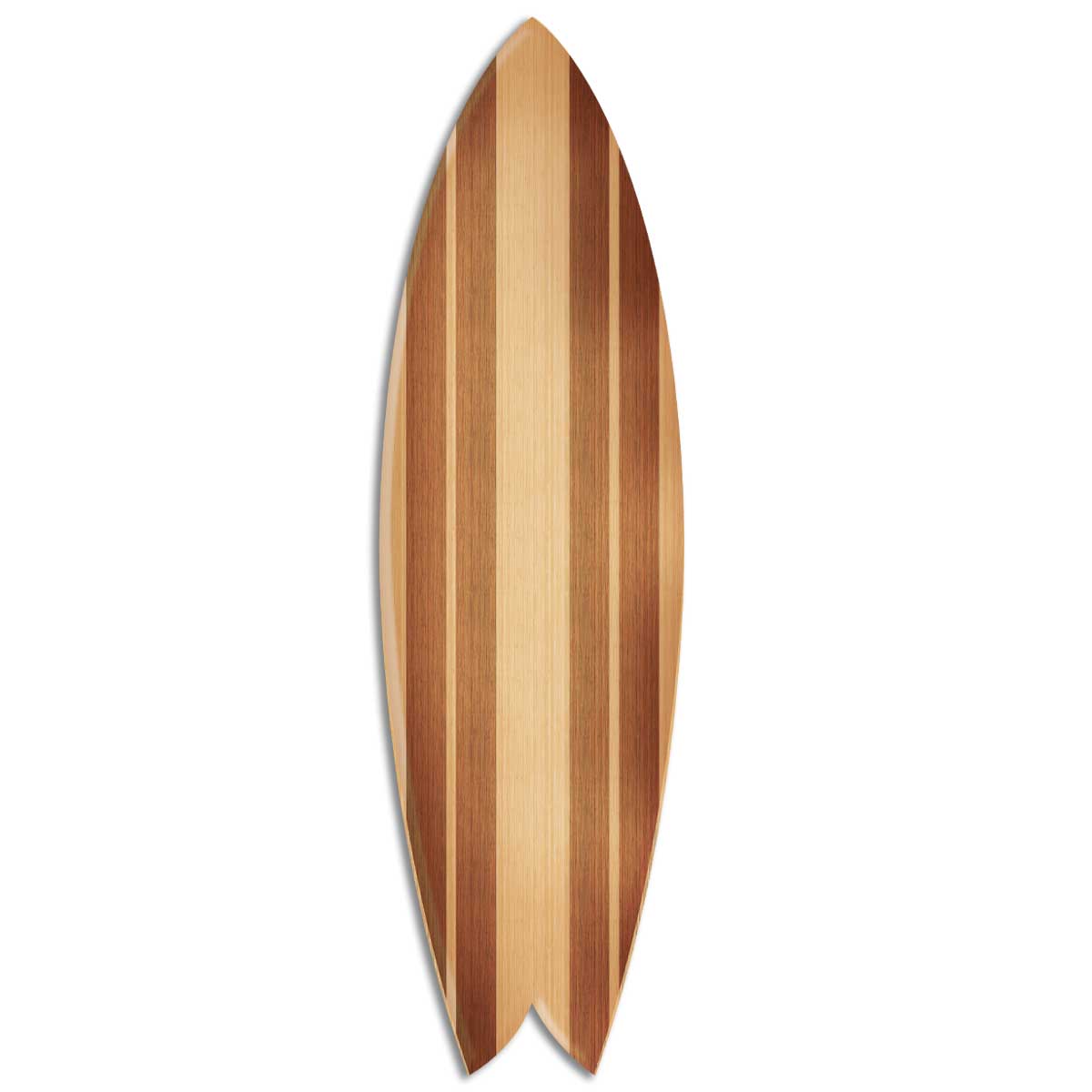 Planche de surf decorative Pacific wood - 40x140cm - 2