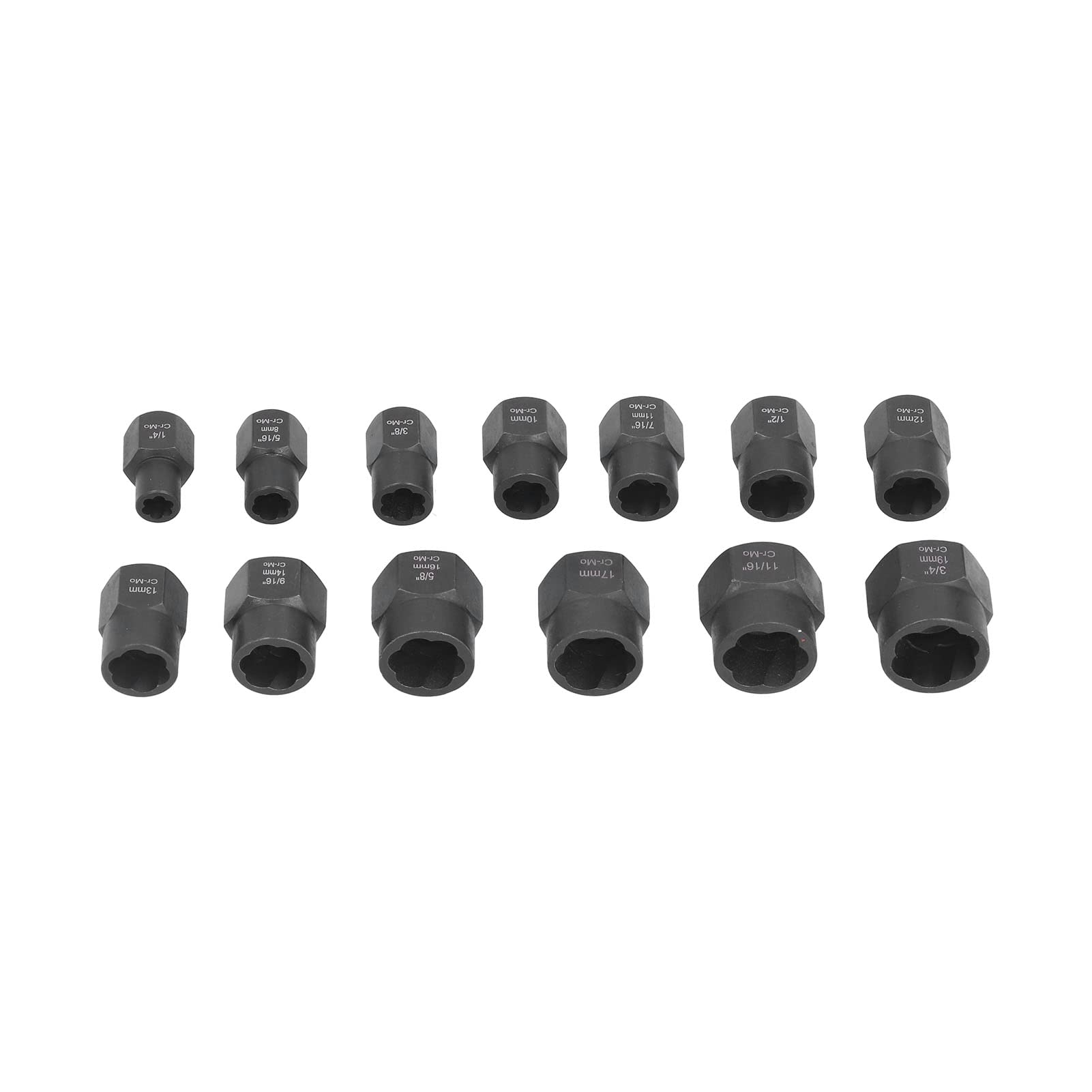 Set Di 6 Estrattori Per Viti Rotte - Utensile A Rotazione Sinistra Per Viti Danneggiate