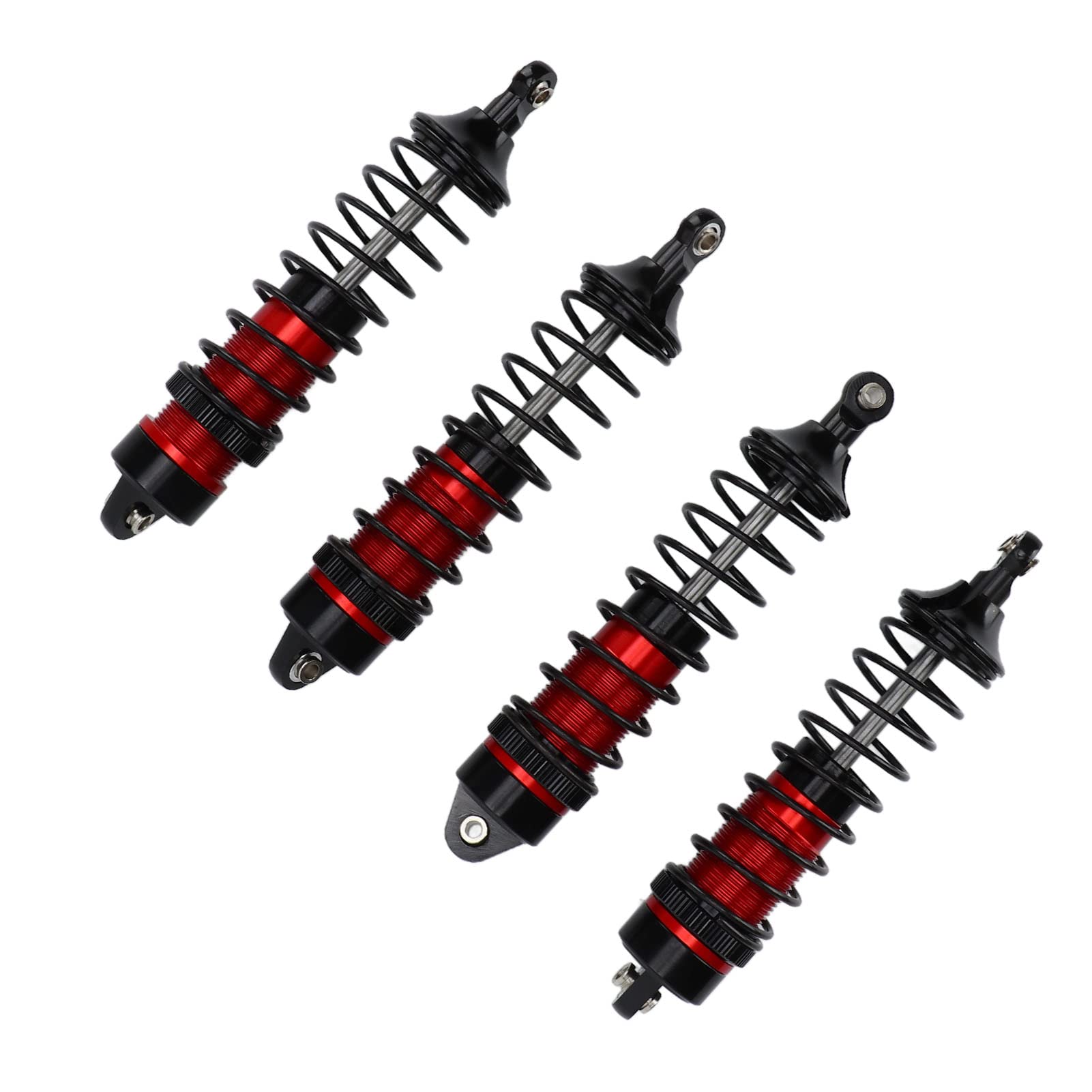 pezzi 115mm RC Ammortizzatore in lega di alluminio ad alta elasticità RC Auto Ammortizzatore per Arrma per Traxxas per Losi 1:10 RC Auto - 5