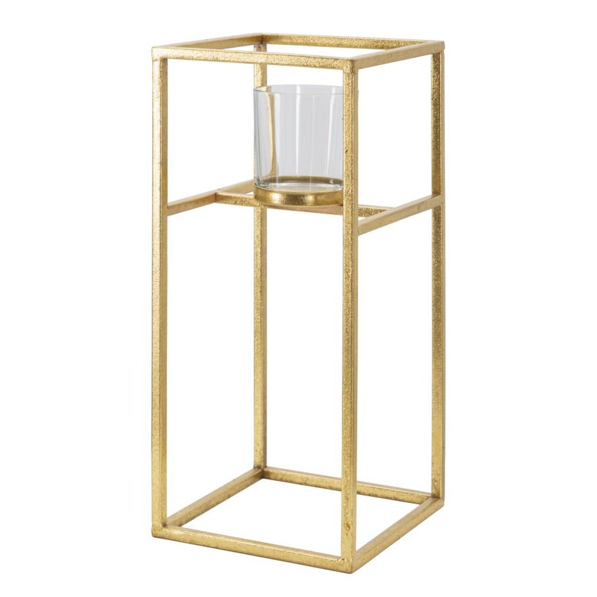 Świecznik Mortimer, Metal, Złoto, Seven Design