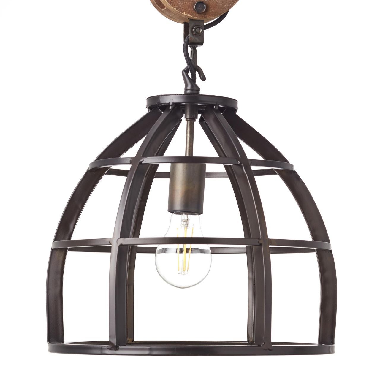 Brilliant Juso LED lampa sufitowa 53cm biała, metal/plastik, 1x LED 24W zintegrowany, (strumień świetlny: 2600lm, barwa światła: 3000-6500K) - 4