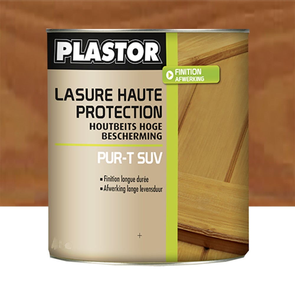 Lasure Haute Protection PUR-T SUV Plastor Teck 1 L - Contenance : 1 L - 3