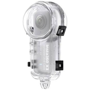Boîtier De Plongée Pour Insta360 Ace Pro – Étanche 60 Mètres – Objectifs En Verre – Boucle Coulissante De Sécurité
