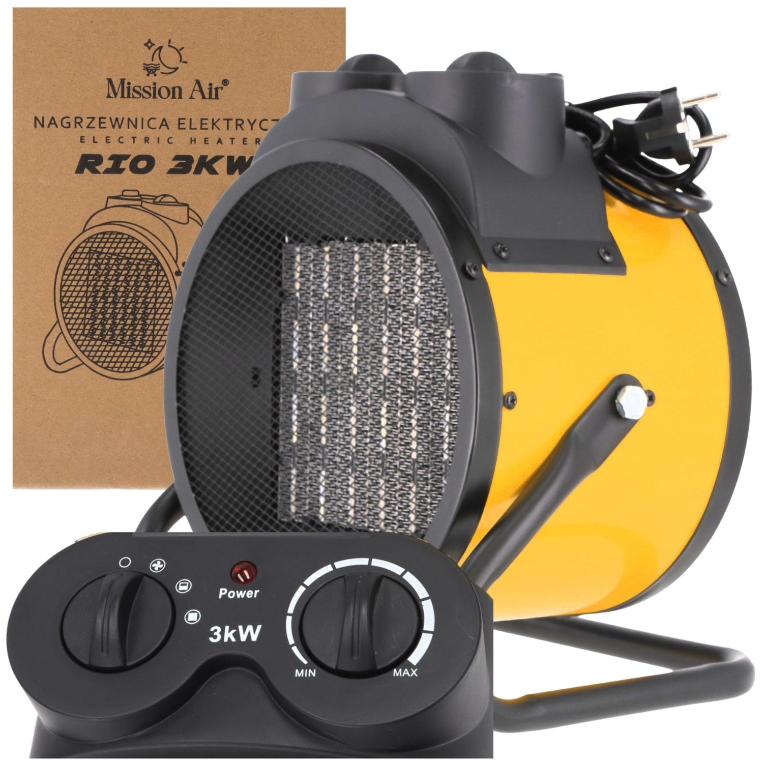 Nagrzewnica powietrza RIO 3kW