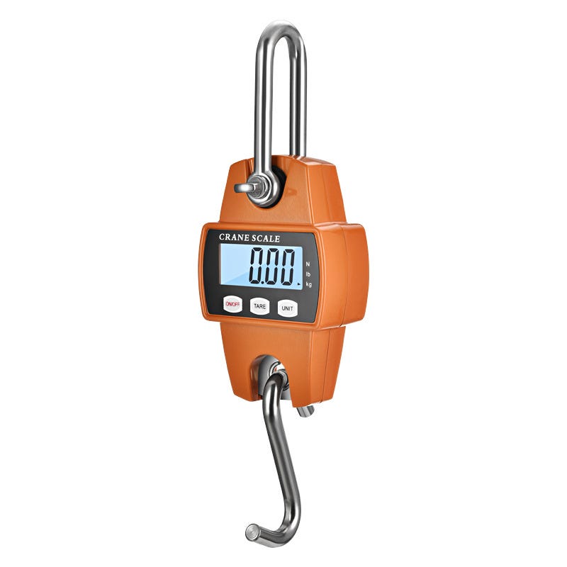 Computer Gaming Scale Orange Color One Piece Mini Portable Digital LCD Scale Electronic ...