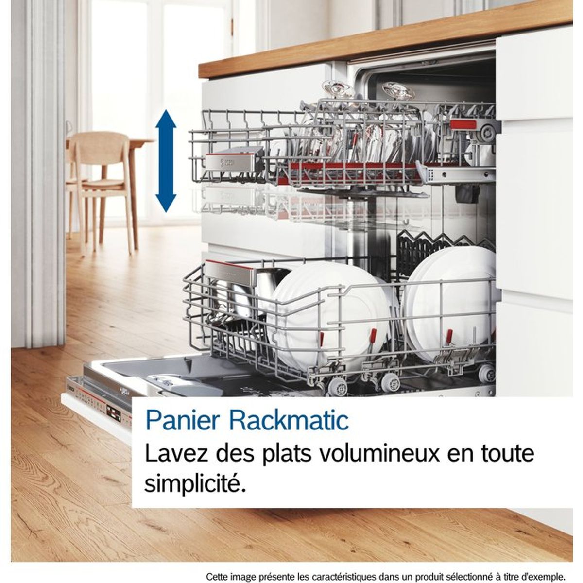 Lave-vaisselle pose libre Bosch Serie 4 SMS4HMW08E 60 cm 14 couverts 44 dB Home Connect - 6