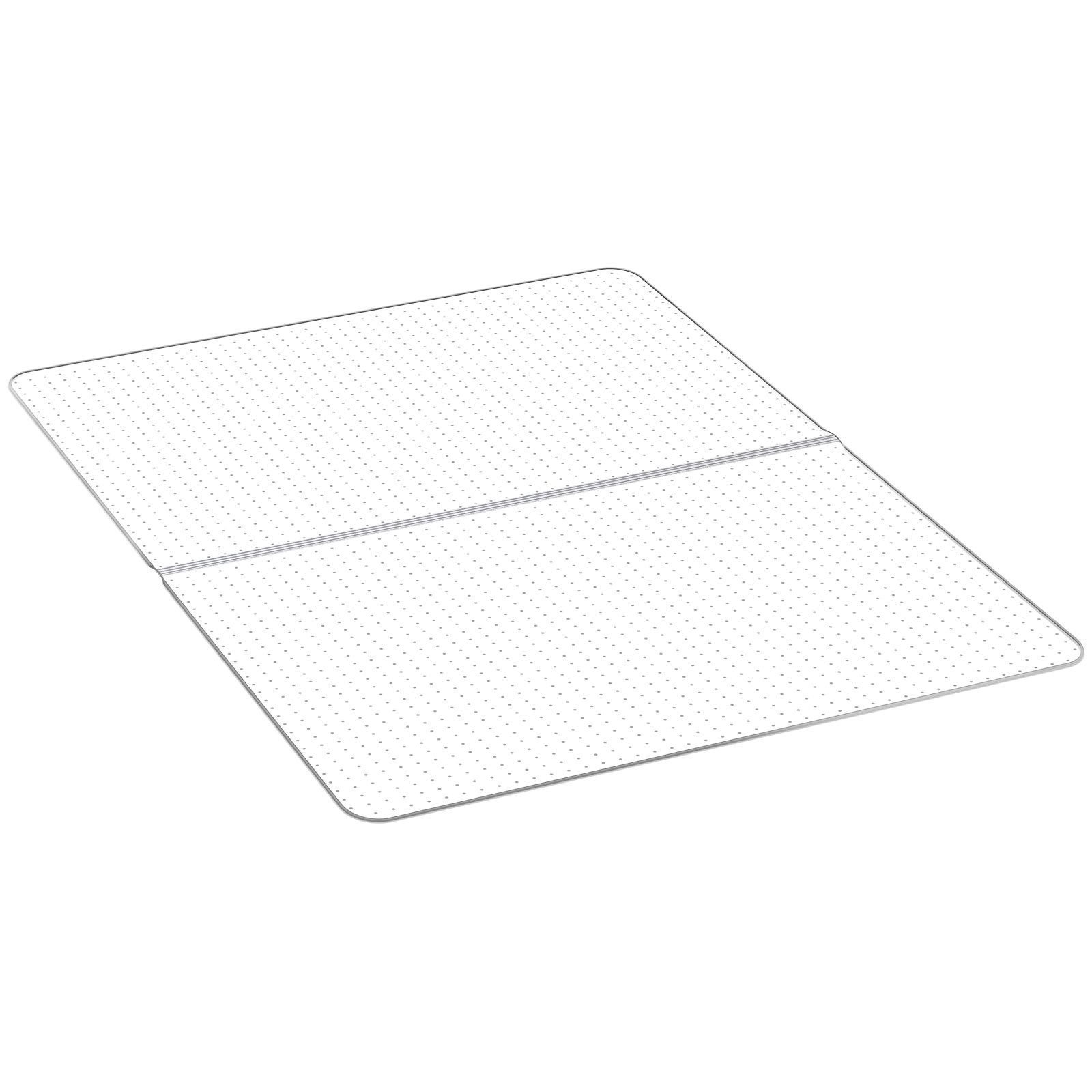 Mata pod Krzesło Biurowe VEVOR 152,4×116,8 cm – Ochrona Podłogi na Krótkie Włókno, Przezroczysta, Antypoślizgowa, Łatwa w Czyszczeniu