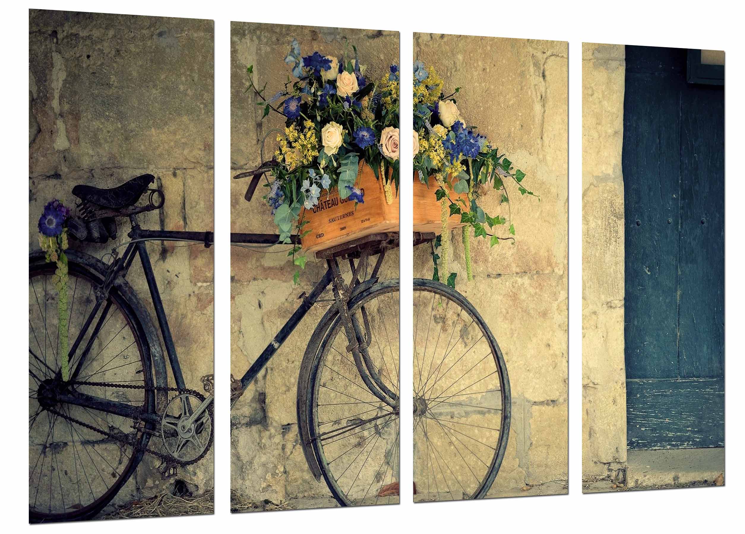Modèle miniature de vélo en métal couleur cuivre, vélo en fer fait à la main, décoration d'intérieur