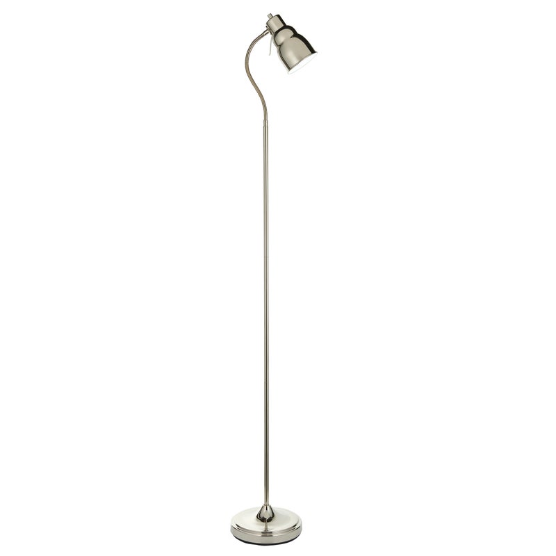 Lampa stojąca elastyczne ramię uchwyt CLASSIC FLEXI niklowa 1xGU10x7W metal wym:163x23x43,5cm IP20 Endon