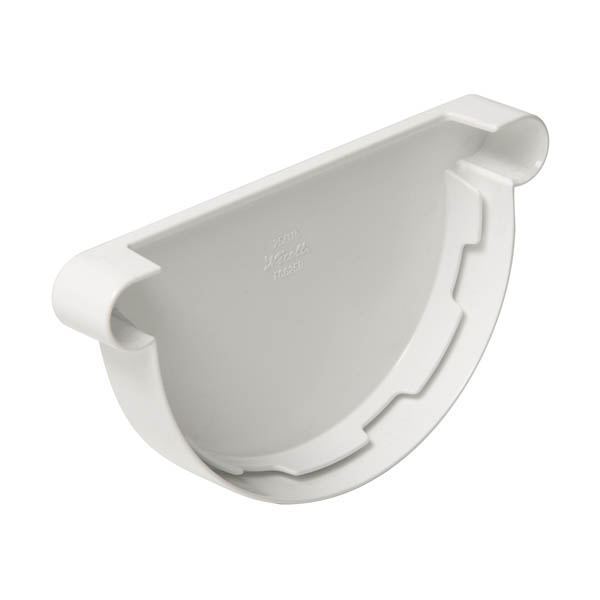 NICOLL Fond symétrique gouttière à coller 25 blanc | Leroy Merlin