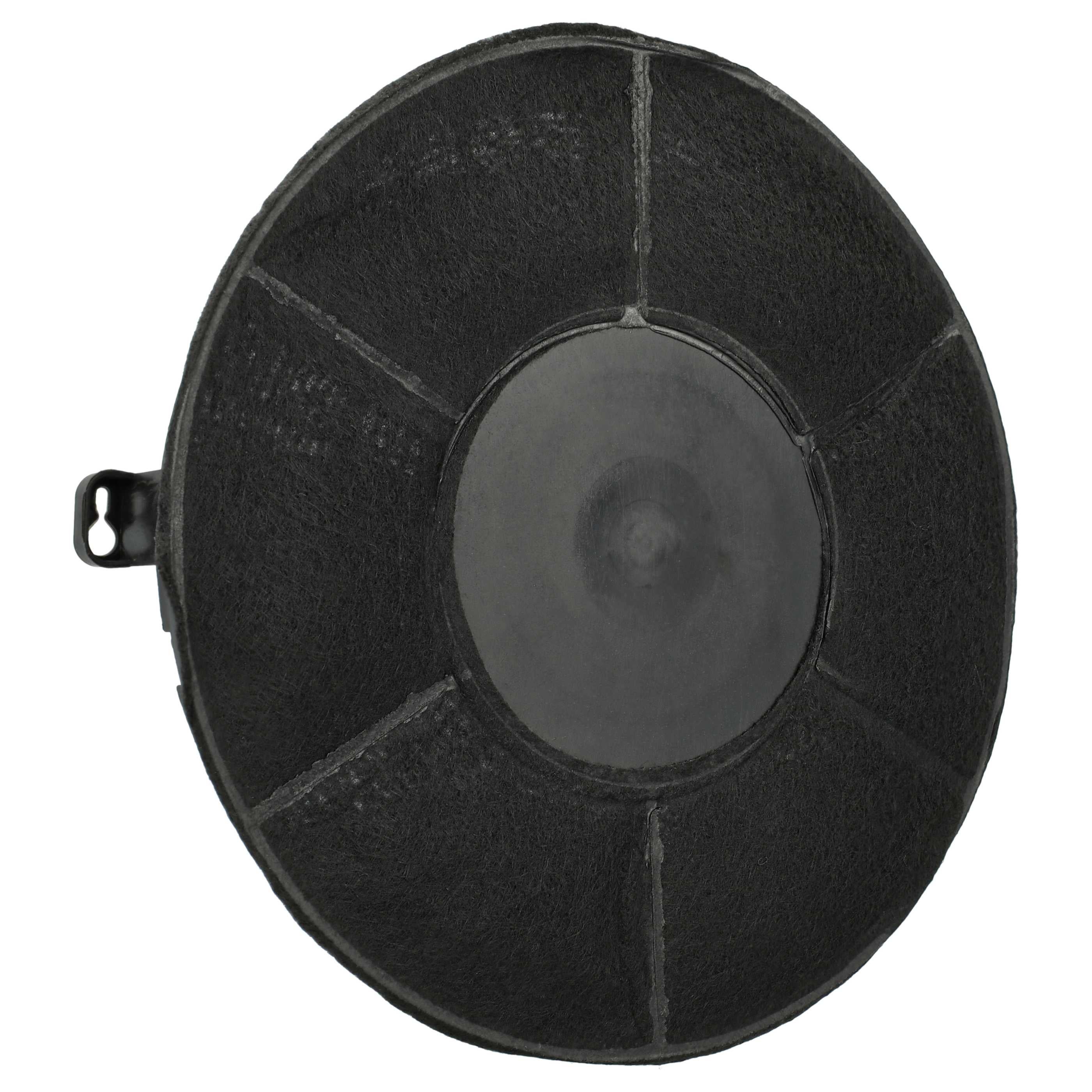 vhbw 2x filtro de carbón activado compatible con AEG DUB 1610 W, DUB16