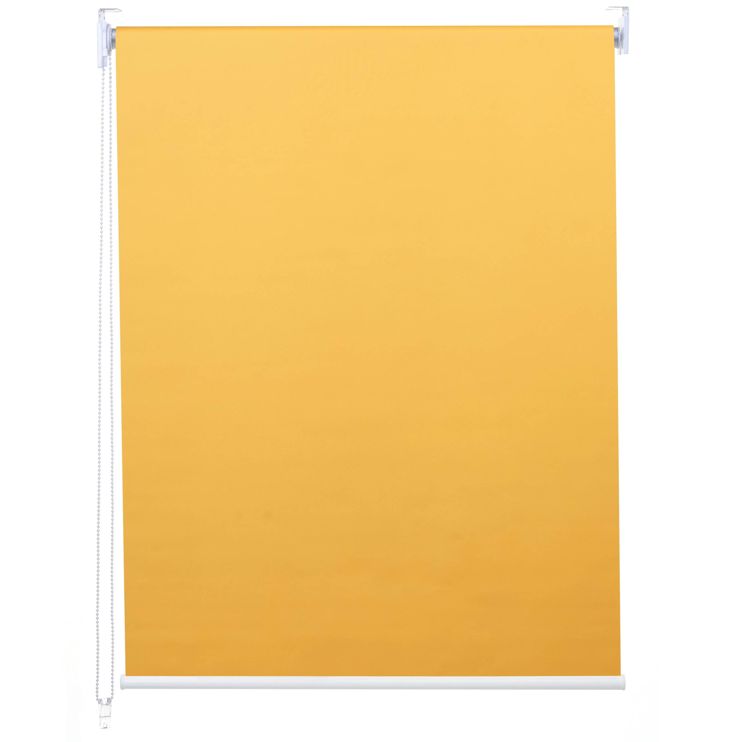 Estor enrollable opaco para ventana protección solar estor lateral 70x160cm amarillo opaco 04_0004452