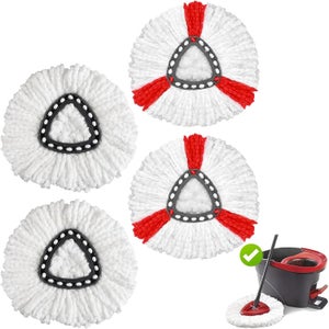 vhbw 2x mocio compatibile con Vileda Easy Wring & Clean