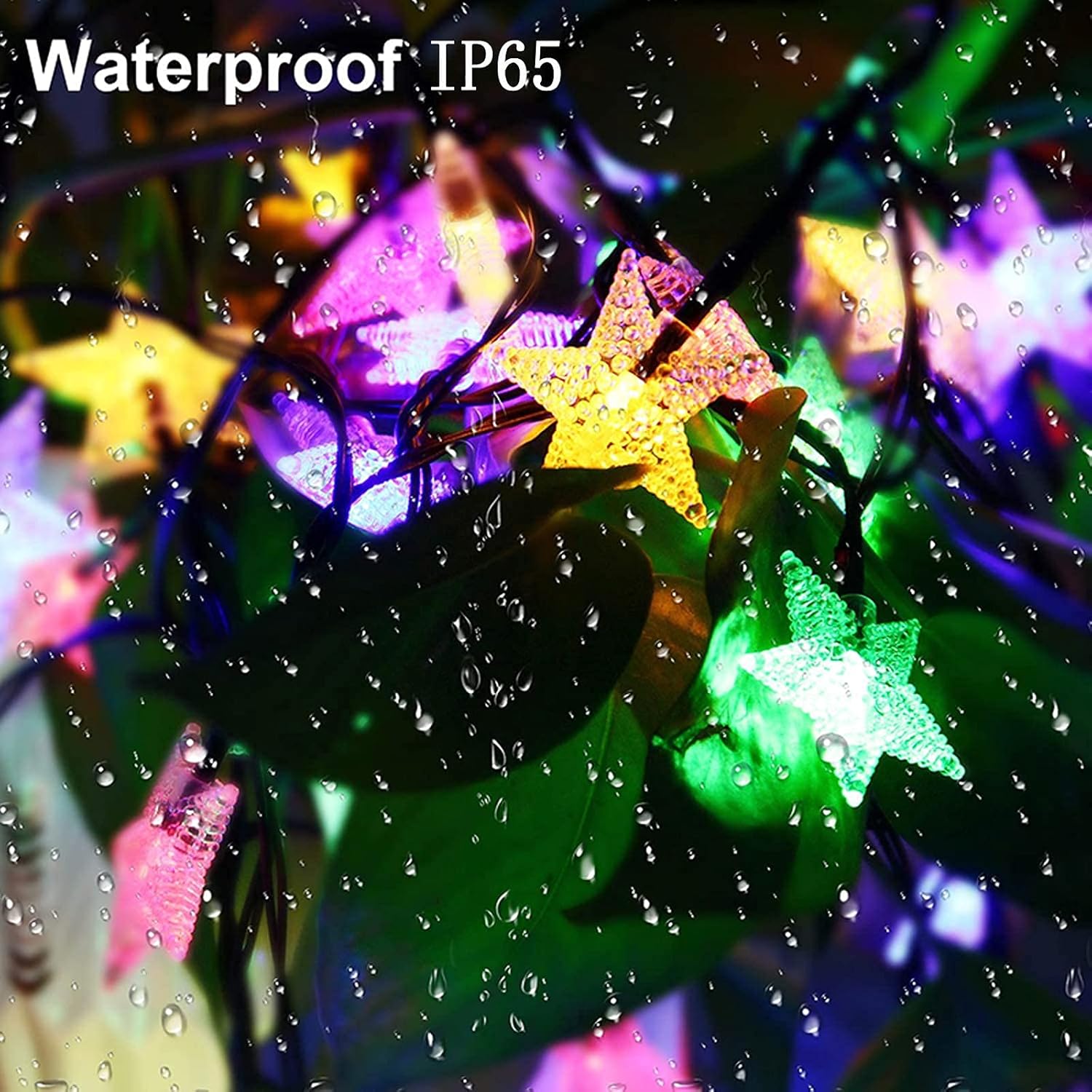 litogo Luci Solari Esterno, 12m 120 LED Catena Luminosa Esterno Filo Luci Led 8 modalità Lucine da Esterno Decorative Per Giardino, Natale, Patio, Cancello, Cortile, Matrimonio, Festa
