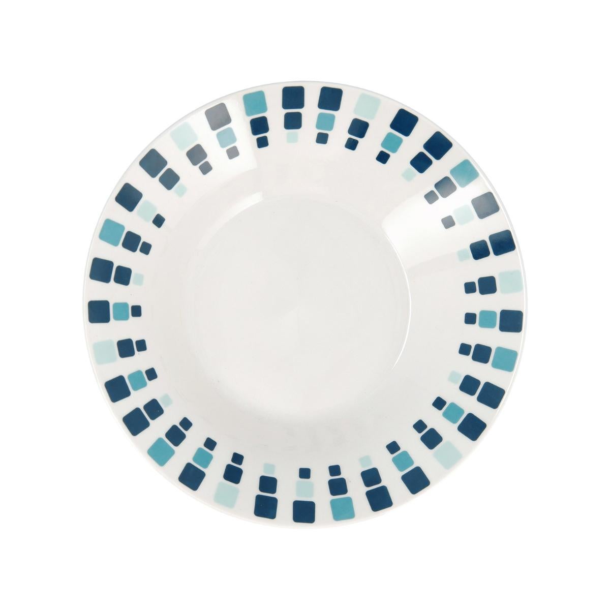 QUID HIEDRA - Vaisselle porcelaine blanche 18 pièces[186