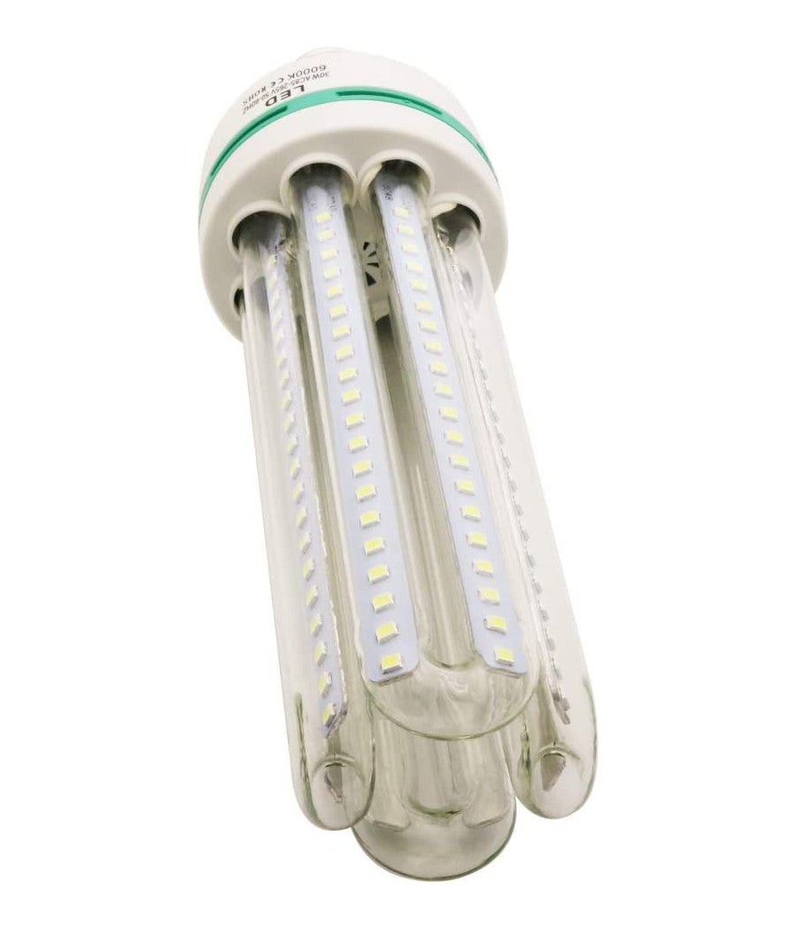 Trade Shop - Lampada Lampadina 4u A Led Da 30w Luce Fredda O Calda Basso Consumo Attacco E27 - Bianco Freddo - - 6