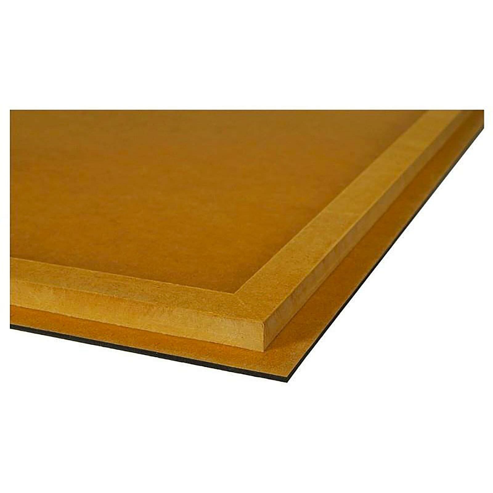 Tableau bois tulipe orange, - 80 x 60 cm - 4