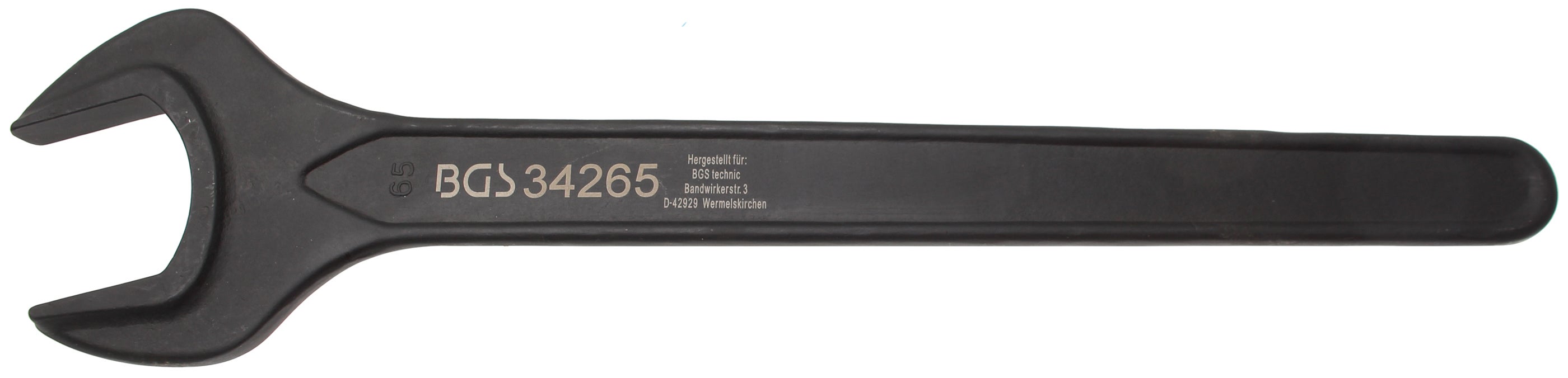 Klucz płaski BGS jednostronny DIN 894 SW 65 mm - 34265