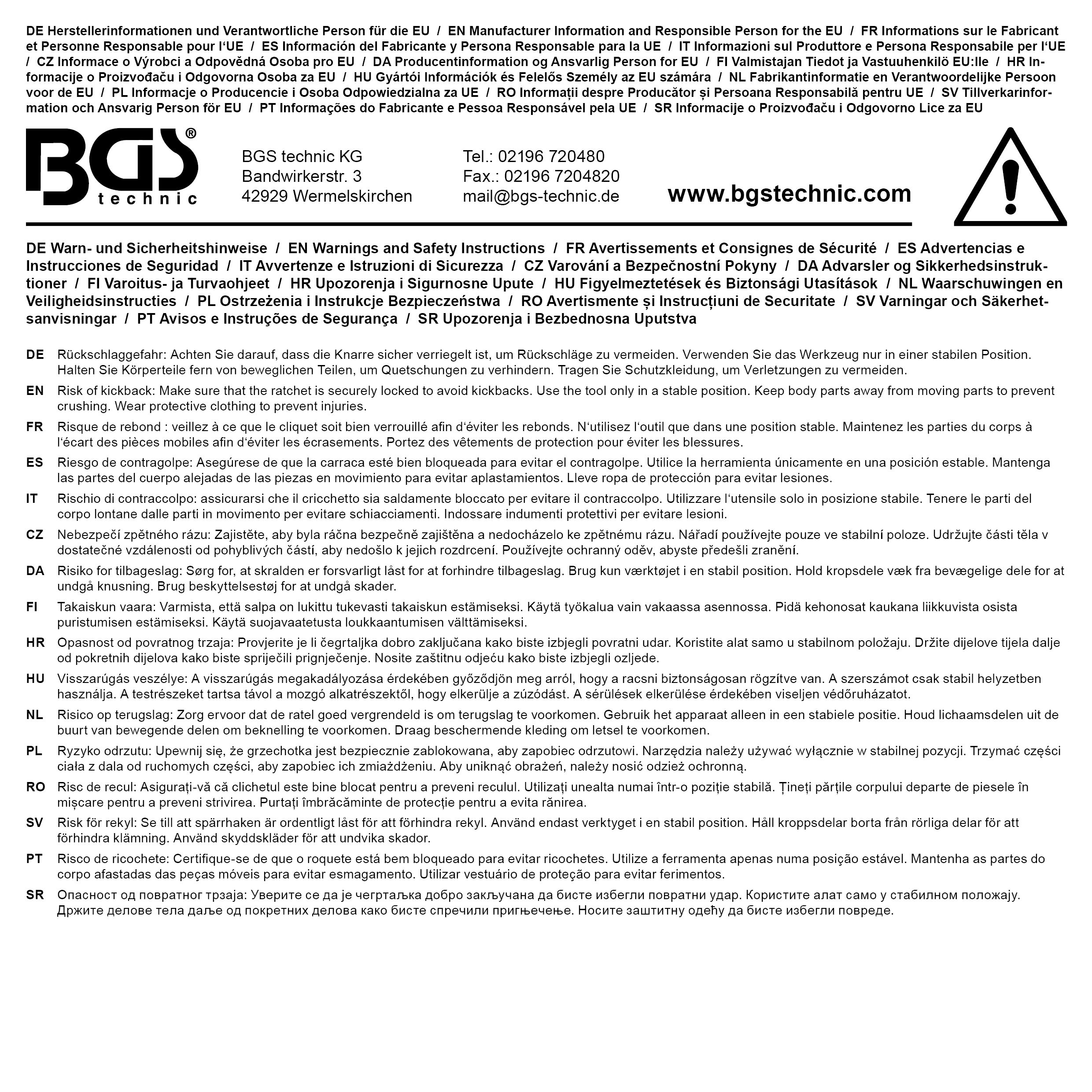 Cliquet traversant | 12,5 mm (1/2