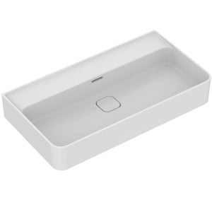 Pack WC à Poser Ideal Standard Tirso+ - Surélevé 46cm - Blanc - Double Chasse 3/6L - Sans Bride
