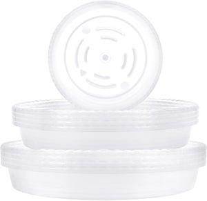 Vaso Per Piante Orchidee Fiori Trasparente Bianco 15 Cm Moderno Dante Look Idel | Leroy Merlin - Foto 10