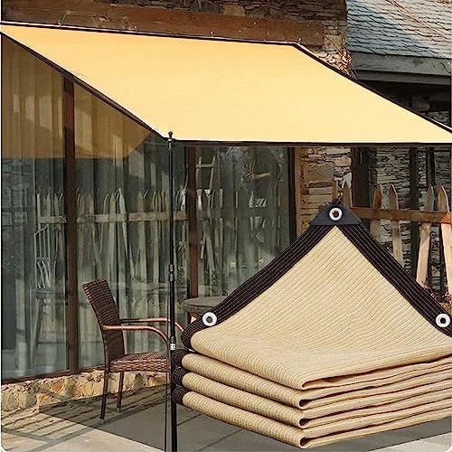 Voile d'ombrage 4 m x 5 m – Confortable pour les yeux et facile à installer – Résistante au vent et aux déchirures – - 9