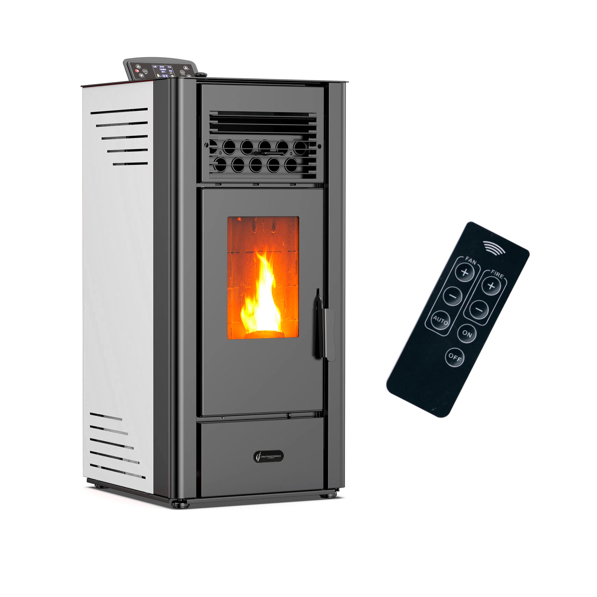 Piec na pelety Anita 11,6 kW Biały Sannover