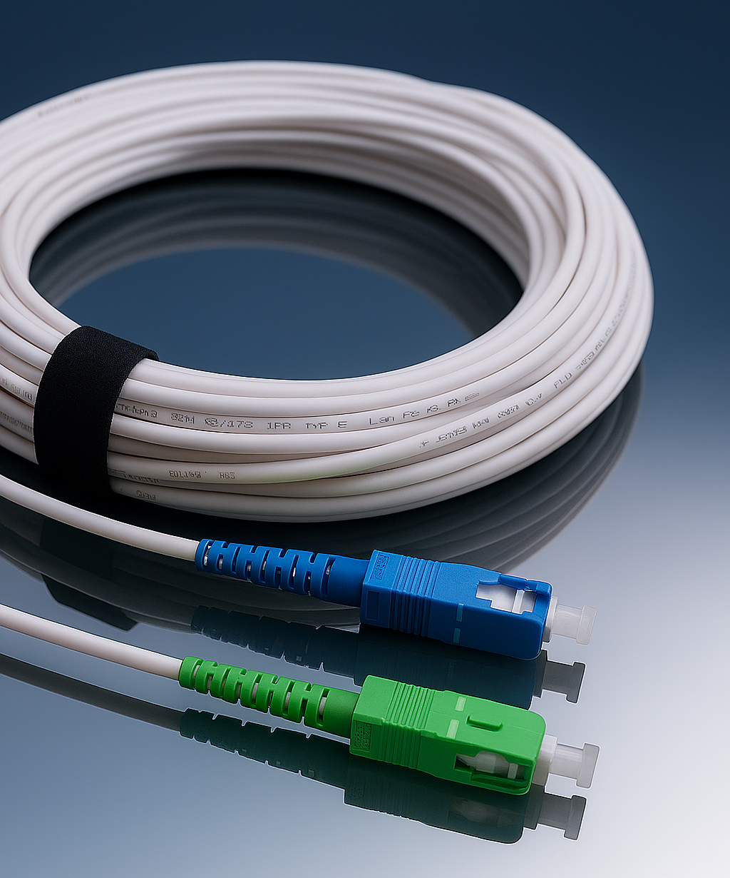 Elfcam - 7M Cable/Rallonge Fibre Optique SC-APC a SC-UPC (Jarretiere Optique pour Freebox Free  Delta  One  V2  Mini  Revolution...t (7M) - 2