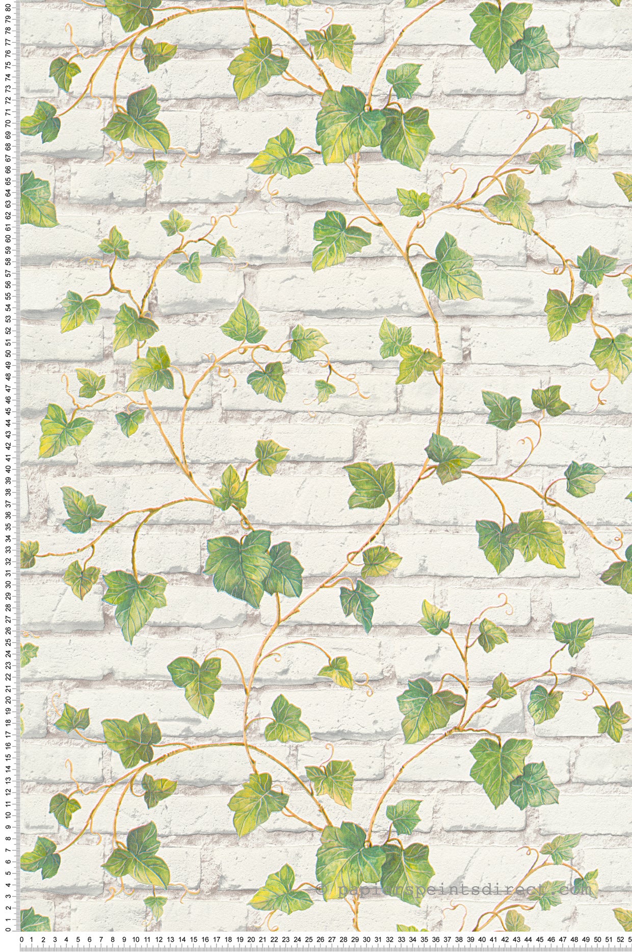 Tapeta kamień zielonym,białymIbrązowym - 53 cm x 10.05 m - A.S. CRÉATION