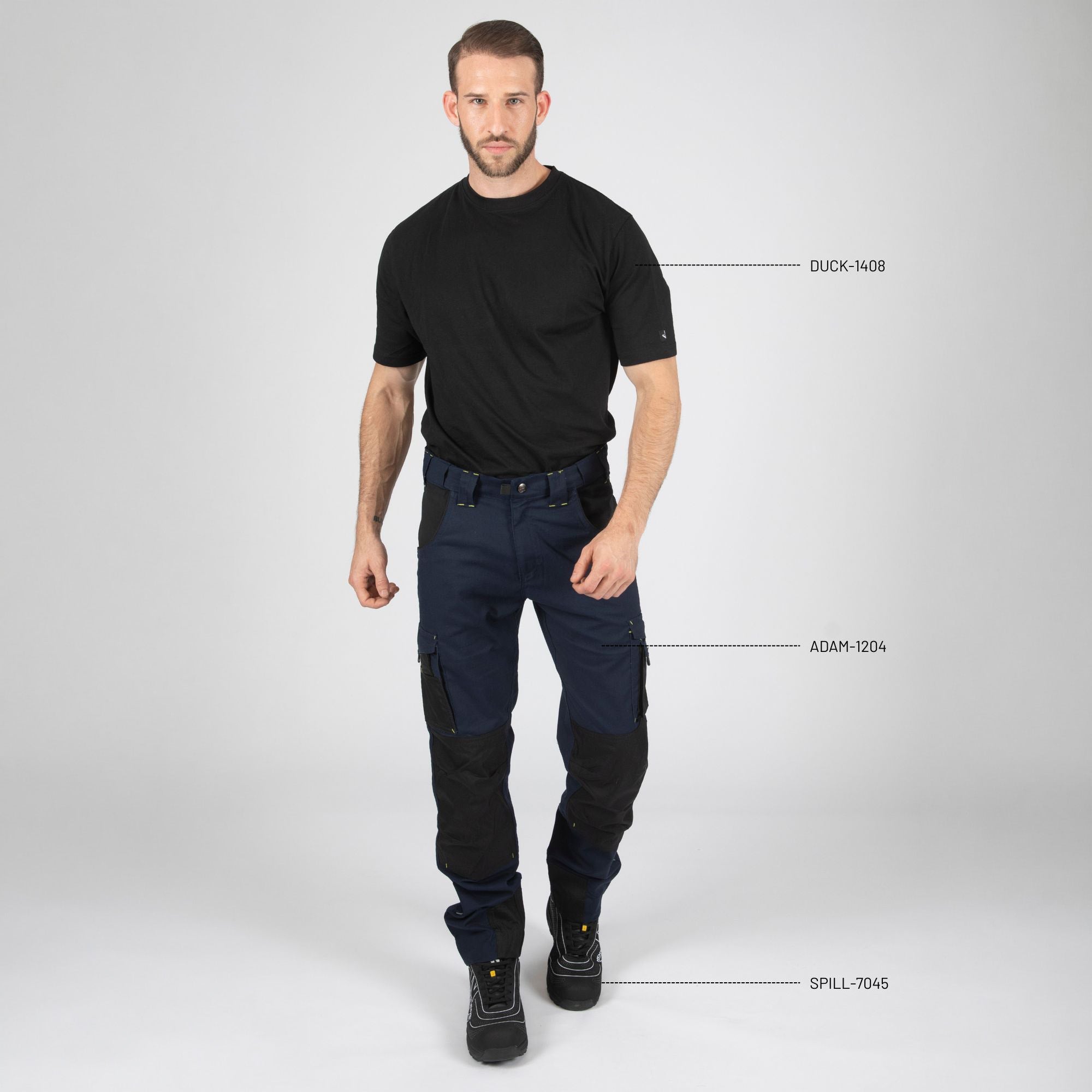 ADAM - PANTALON DE TRAVAIL - 1204 Marine 48 - 2