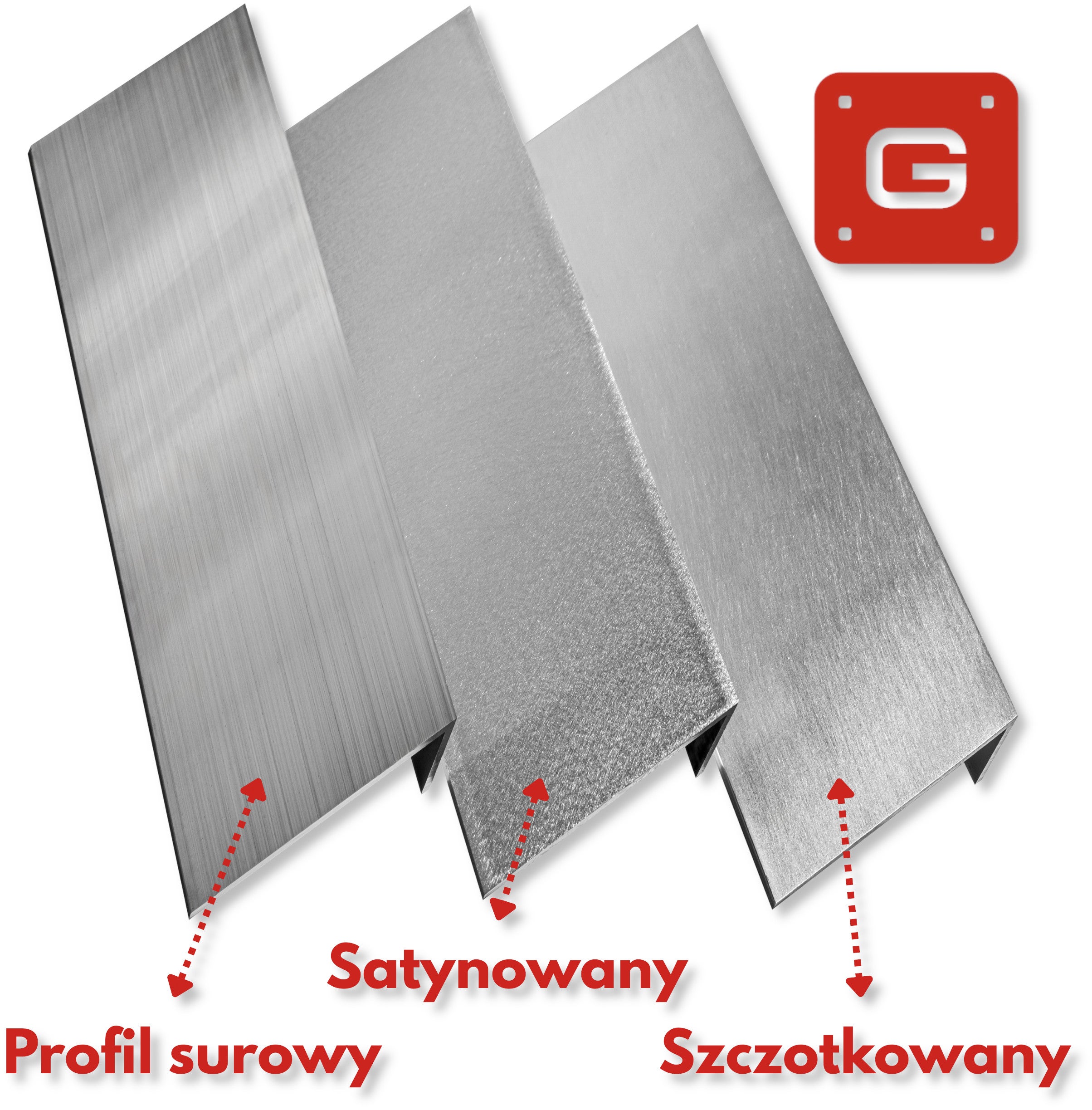 Kątownik Aluminiowy SZCZOTKOWANY 20x20x2mm 360cm Alu + Cięcie na wymiar - 6