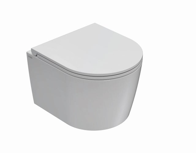 Cuvette suspendue avec système de fixation 43x36 Globo Forty3 FOS06BI - Blanc - Globo BI