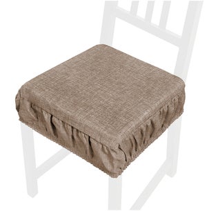 Set di 4/2/1 Cuscini per Sedie con Schienale Cuscino per Sedie Per
