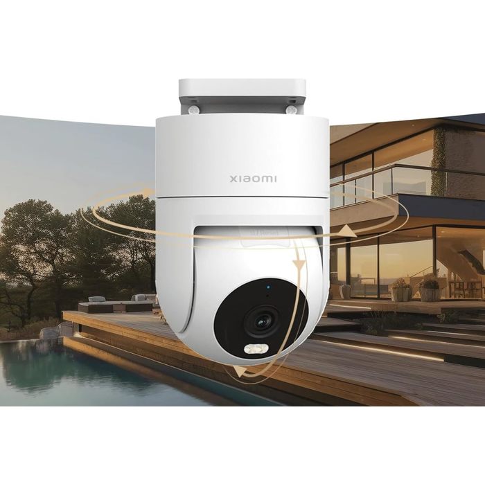 Caméra de surveillance extérieur XIAOMI CW300 EU - Wifi - 2,5K - Vision nocturne - Résiste aux intempéries - 6