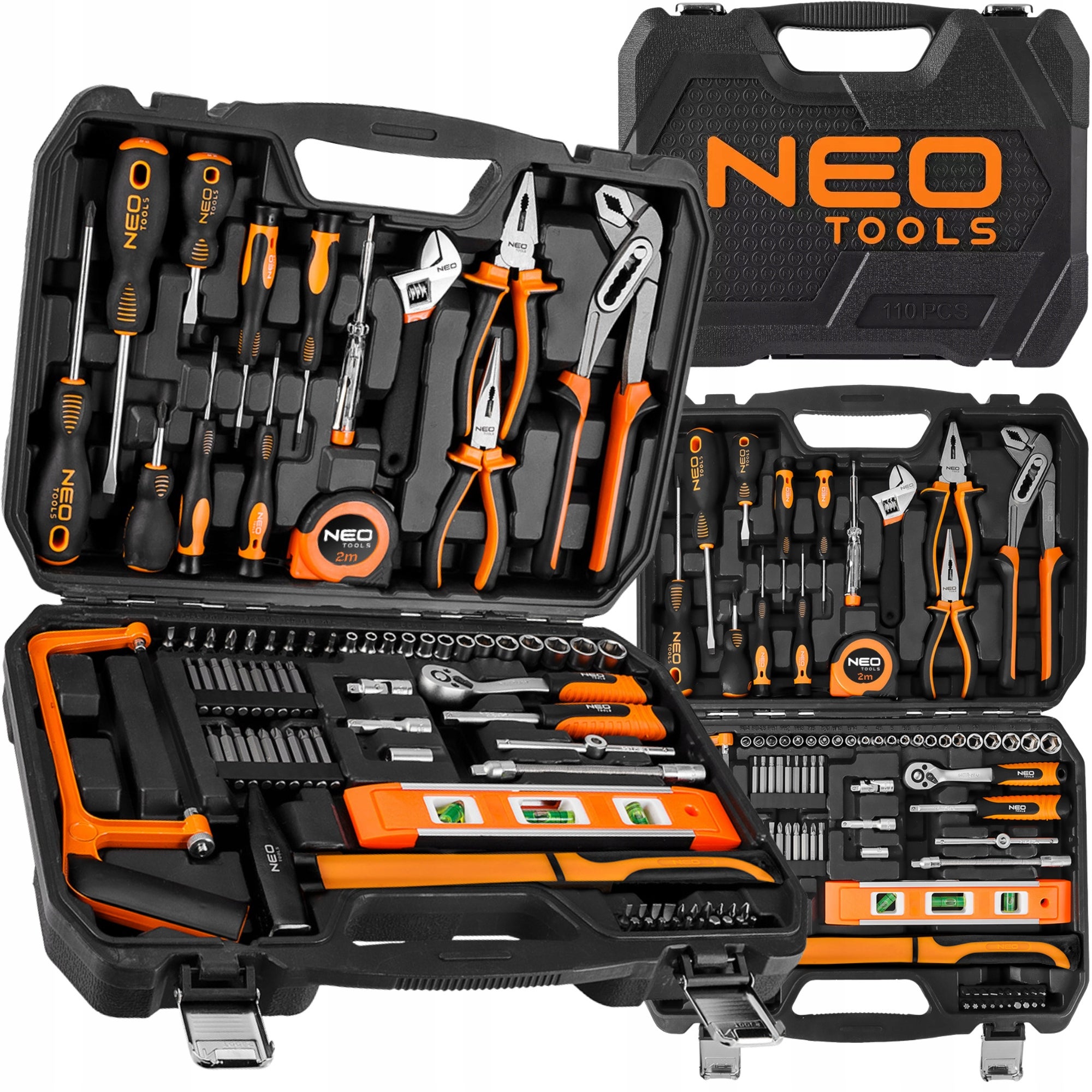 Zestaw narzędzi, 88 elementów NEO TOOLS