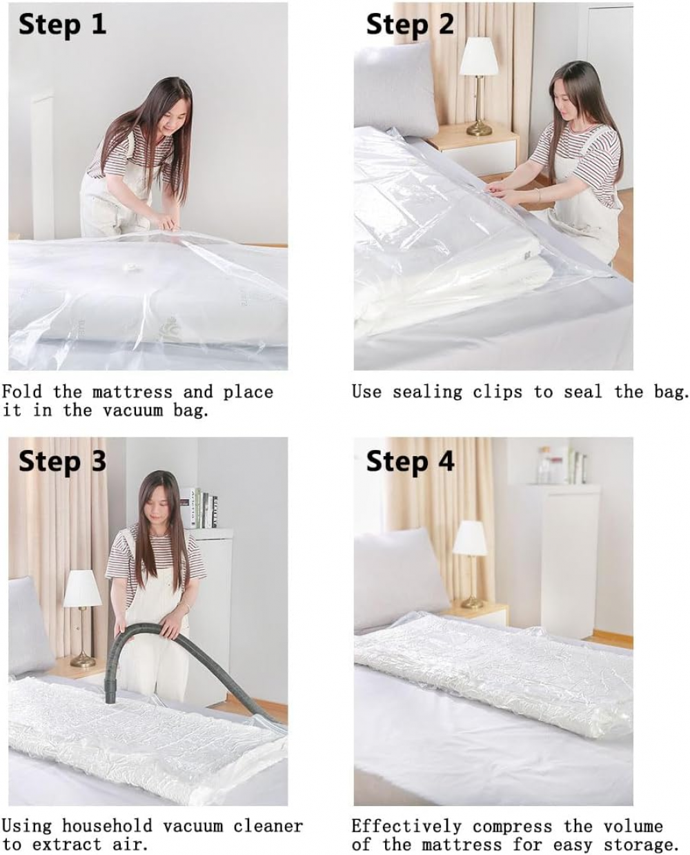 Right Pack Lot De 12 Sacs De Rangement Sous Vide Grand Format 50 X 70 Cm Sacs De Rangement