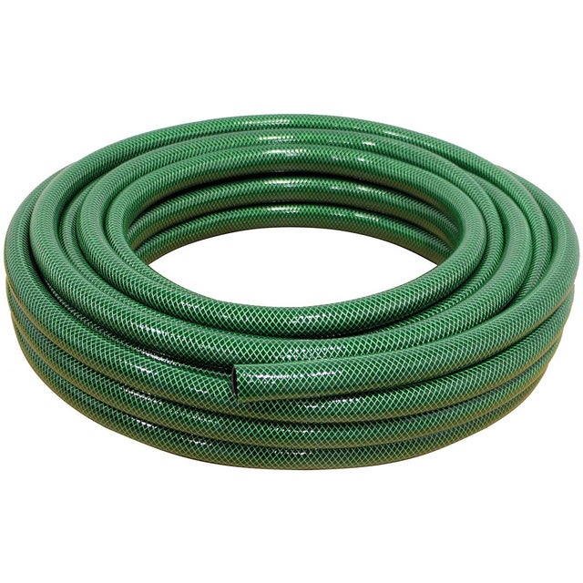 Tuyau D'arrosage 1-2" 50 M 4 Plis Vert-jaune Professionnel Pour Arroser