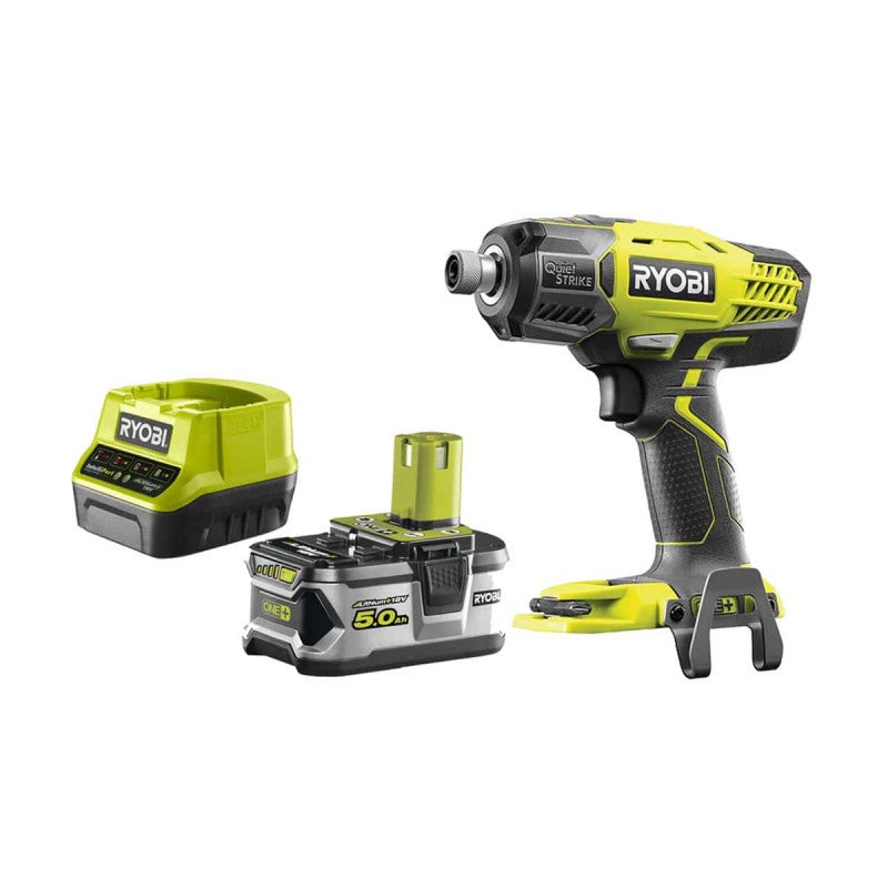 Pack RYOBi Visseuse à chocs 18V OnePlus R18QS0 Batterie 5.0Ah