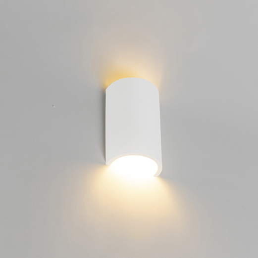 Lampada da parete smart bianca rotonda con Wifi G9 - Colja Novo - 2