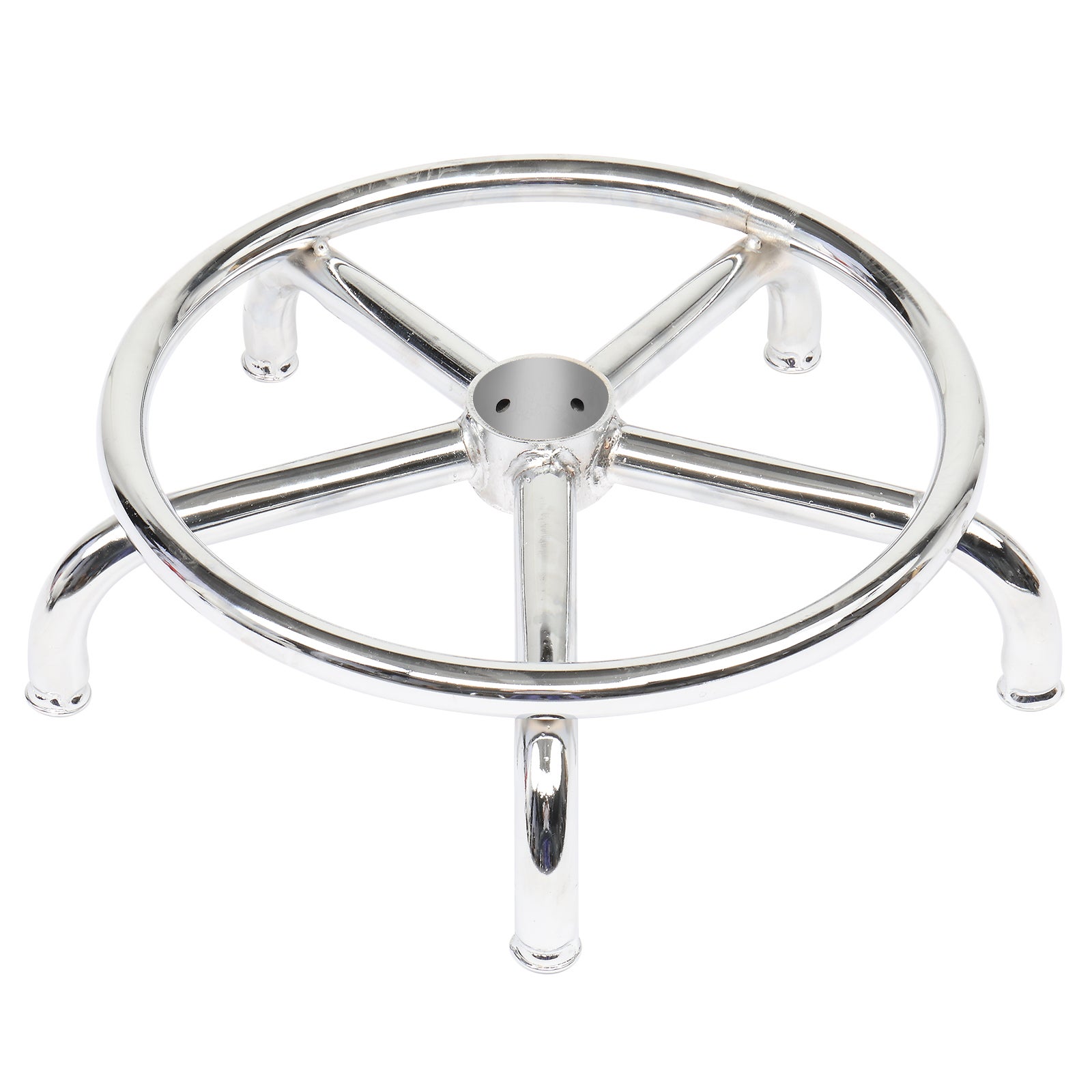 Tabouret bar Tabouret de Technicien en Similicuir avec Vérin à Gaz Certifié SGS,Roulettes en Nylon,150 kg,Noir,Assise en Forme de Selle Meuble cuisine - 6