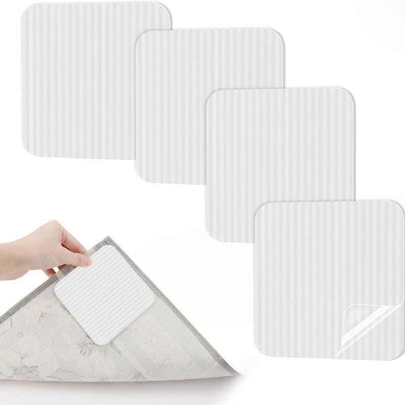 Dywanik antypoślizgowy, 4 szt. Naklejka na dywanik antypoślizgowy Dywanik antypoślizgowy Vacuum Tech Dywanik antypoślizgowy Utrzymaj dywanik na miejsc