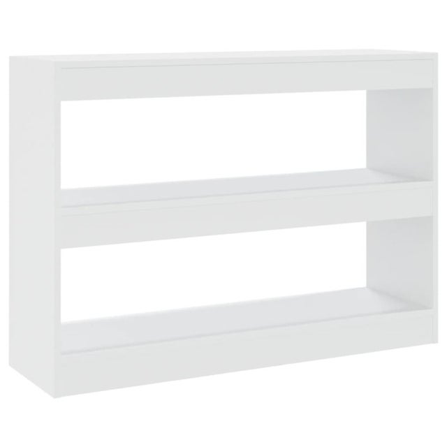 vidaXL Libreria/Divisorio Bianco 100x30x72 cm